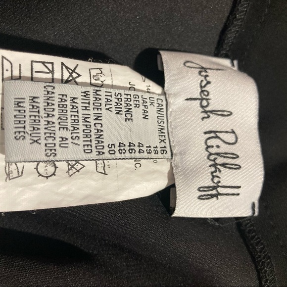 JOSEPH RIBKOFF Sz 16 Tapered Leg Classic Jersey Fabric Pull On Trousers Leggings - Picture 6 of 7